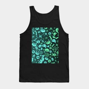 : Halloween Pattern Art Design 2 Tank Top